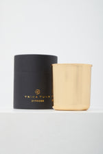 TT X PERCH CYPRESS CANDLE in GOLD