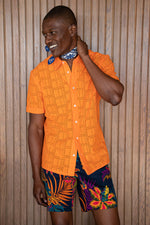 BRANSON SHIRT in MESKOUTA ORANGE