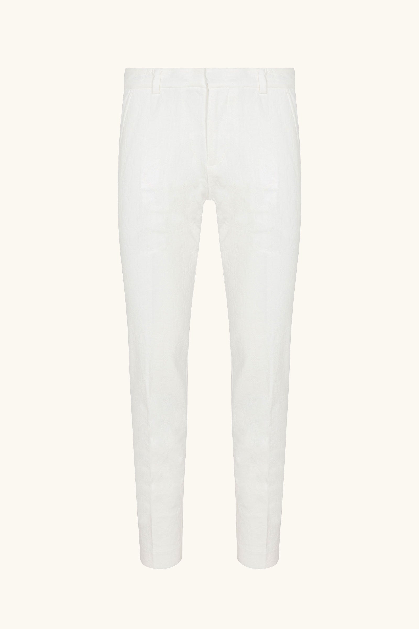 Clyde Slim Trouser - Stretch Herringbone