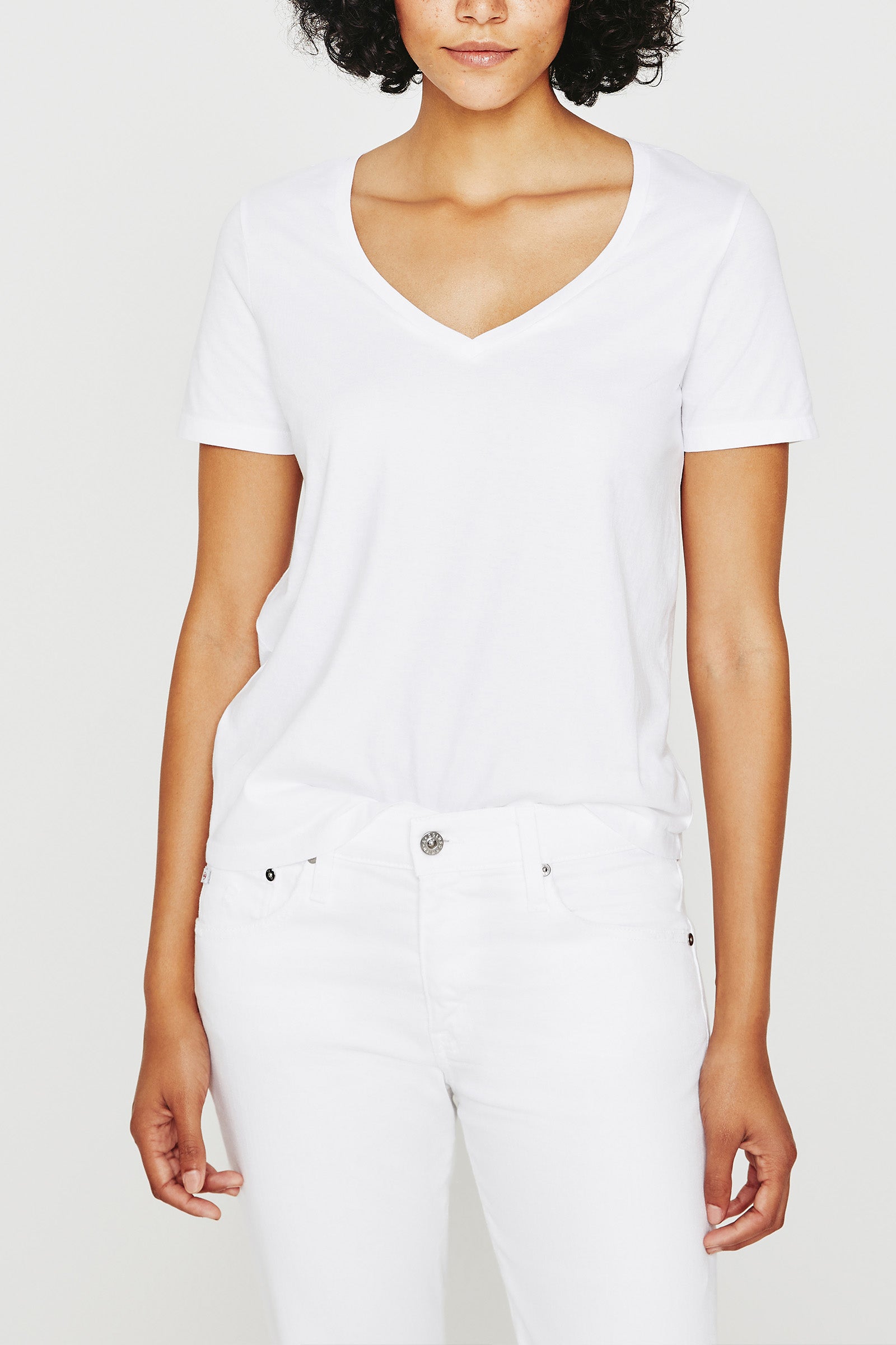 AG Jager Vee Tee - White