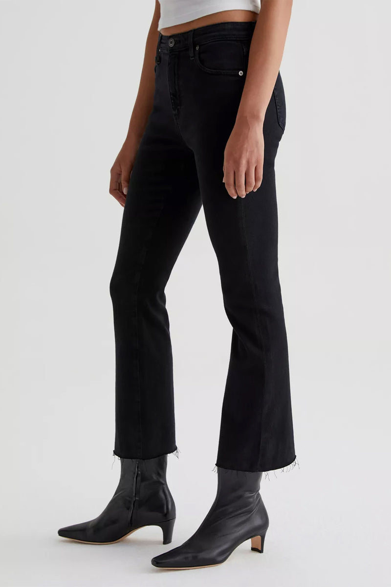 AG FARRAH BOOT CROP JEAN in BLACK additional image 2