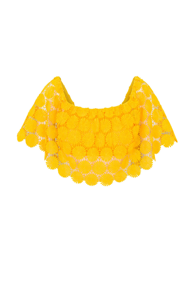 BARDOT OFF THE SHOULDER TOP in DAISY additional image 4