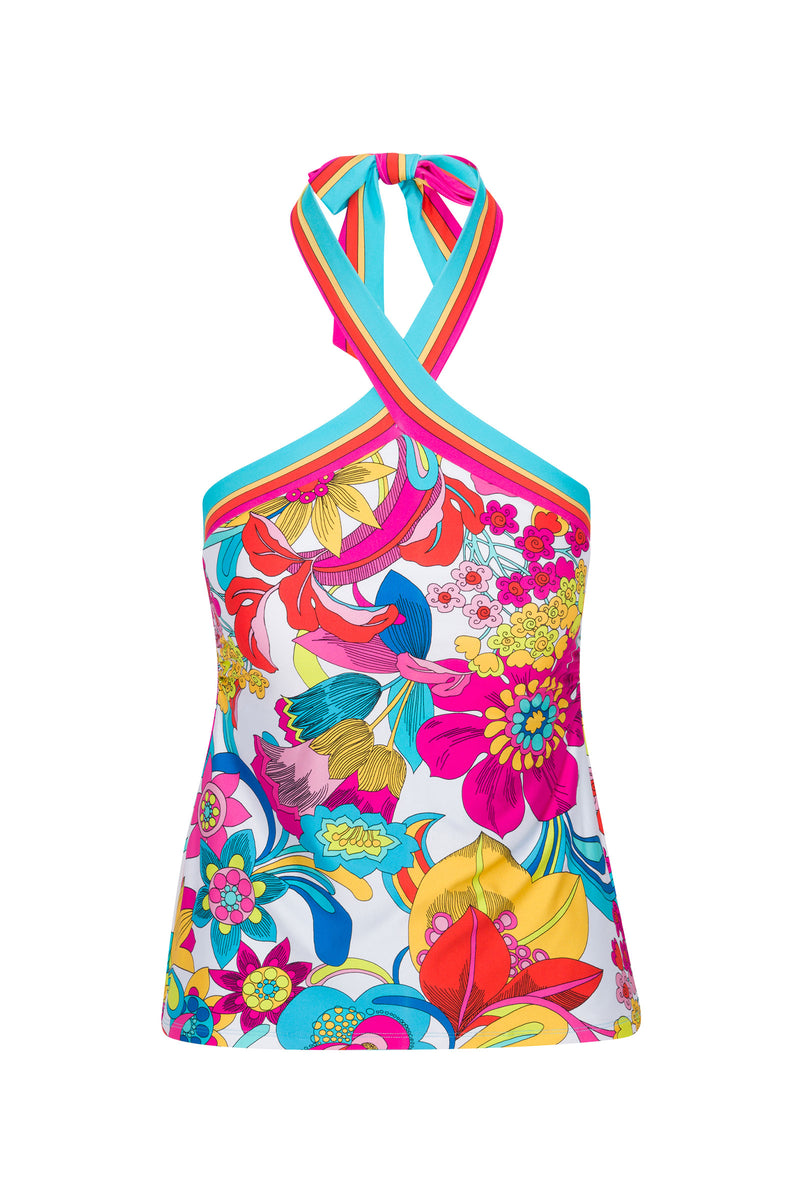 FONTAINE REVERSIBLE TANKINI in MULTI additional image 2
