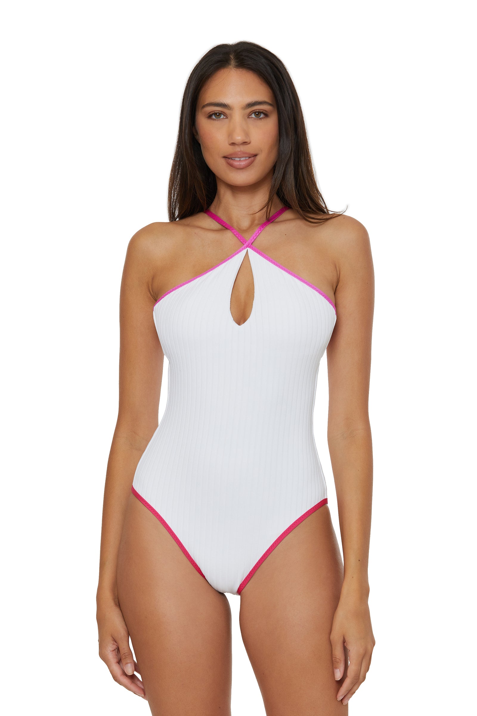 Maori High-Neck One-Piece Swimsuit