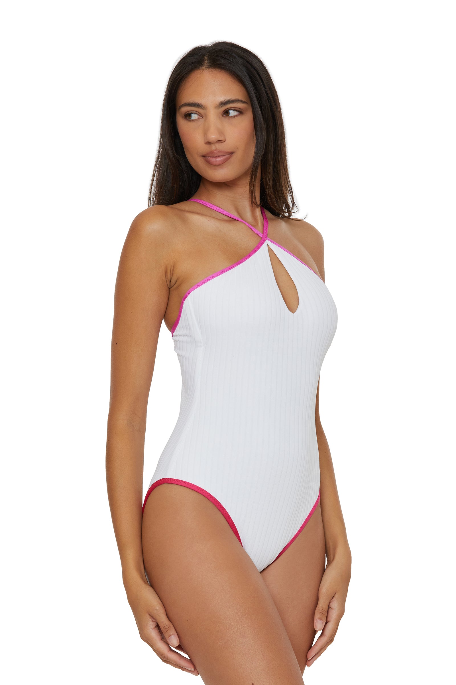 Maori High-Neck One-Piece Swimsuit