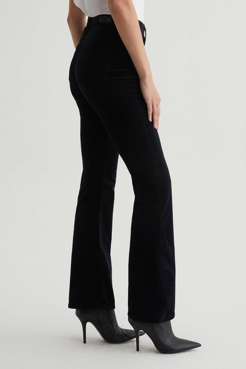 AG FARRAH VELVET BOOT JEAN in BLACK additional image 2