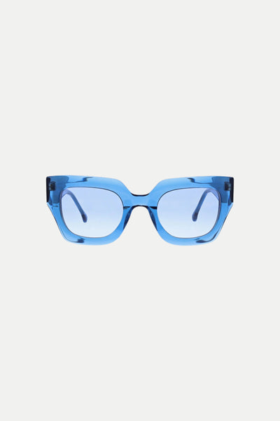 Sol Wide Frame Square Acetate Sunglasses display picture 3