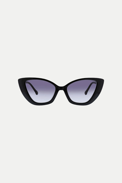 NEW Trina Turk Black and White Flores Cat Eye Sunglasses Trina Turk Flores Sunglasses | FREE Shipping - Go-Optic.com main image 2