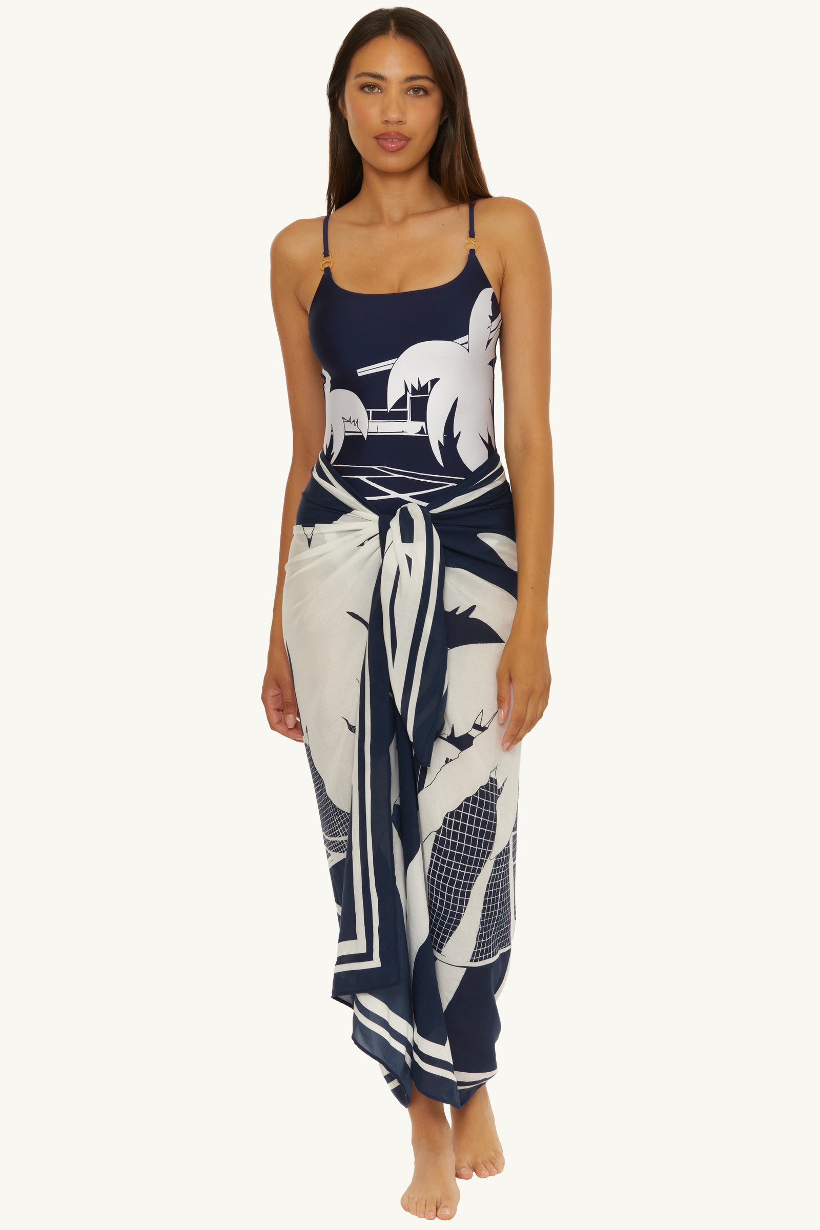 Pareo Swim Cover-Up - Trina Tennis