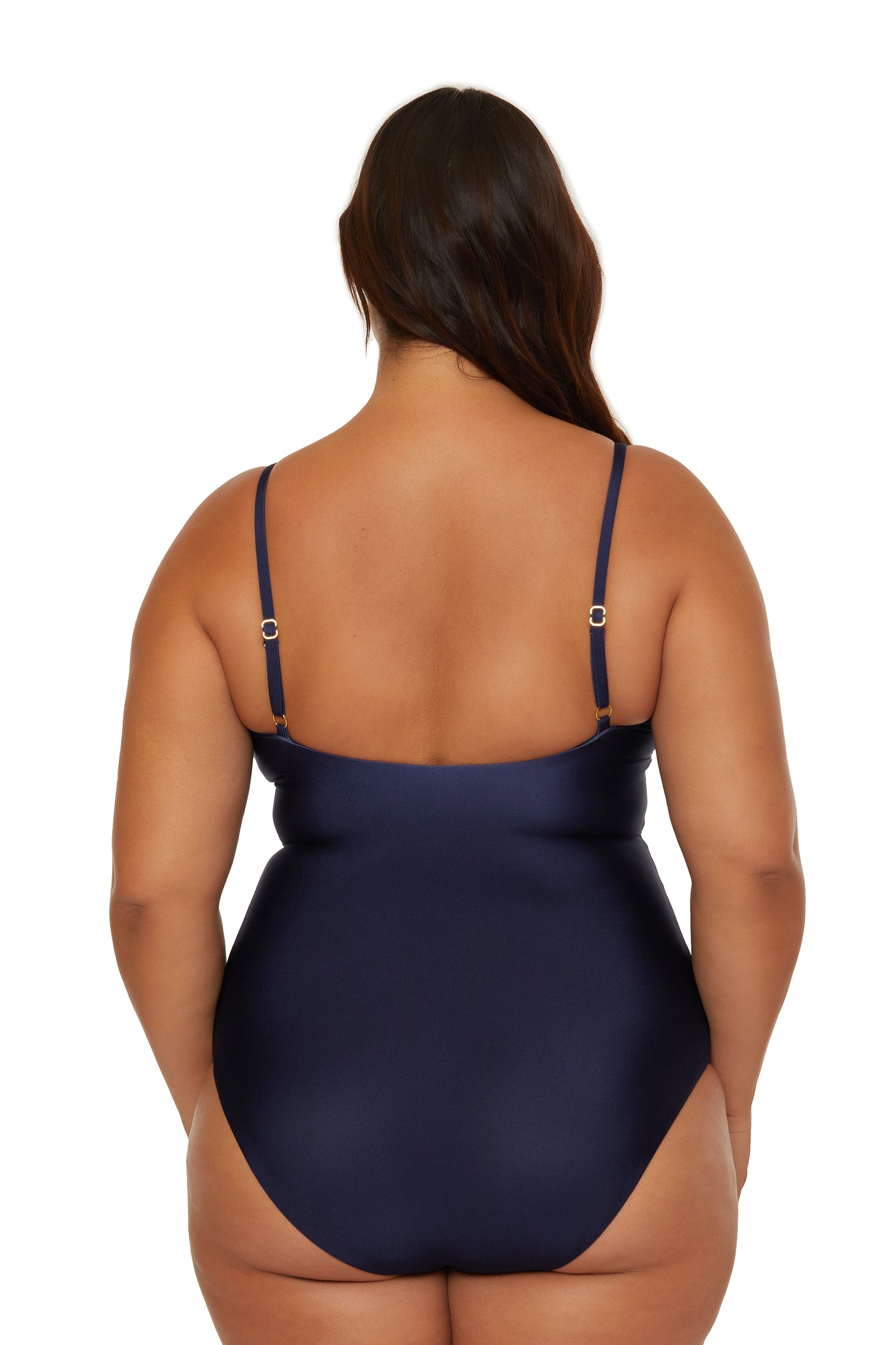 Scoop Neck One-Piece Swimsuit - Trina Tennis