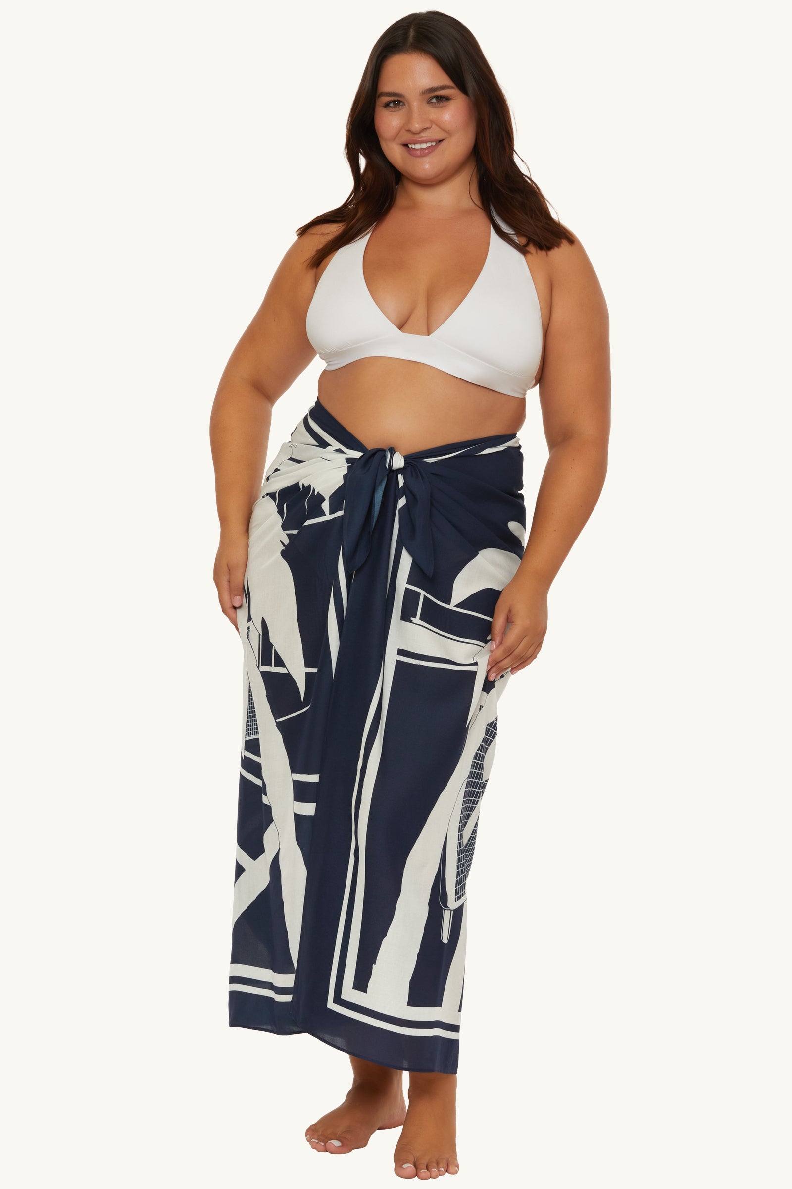 Pareo Swim Cover-Up - Trina Tennis