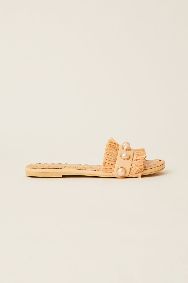 Straw slide 2025 sandals