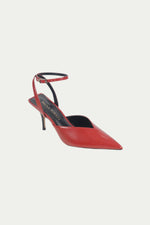 PAULA TORRES CANNES PUMP in RED