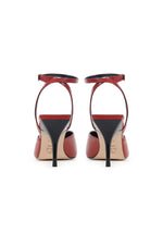 PAULA TORRES CANNES PUMP in RED additional image 3