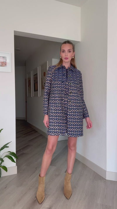Model Styling Addy 2 Dress with Asher Coat