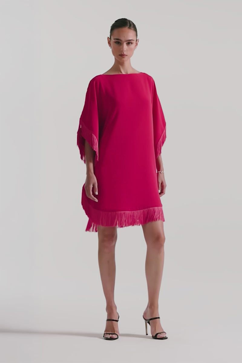 Mini_Neena_Fringe_Caftan_Dress-Black