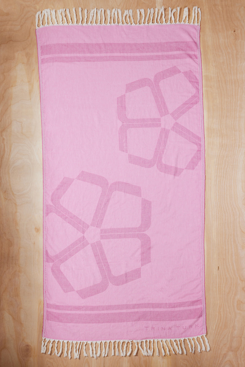 TRINA TURK-ISH TOWEL in PINK