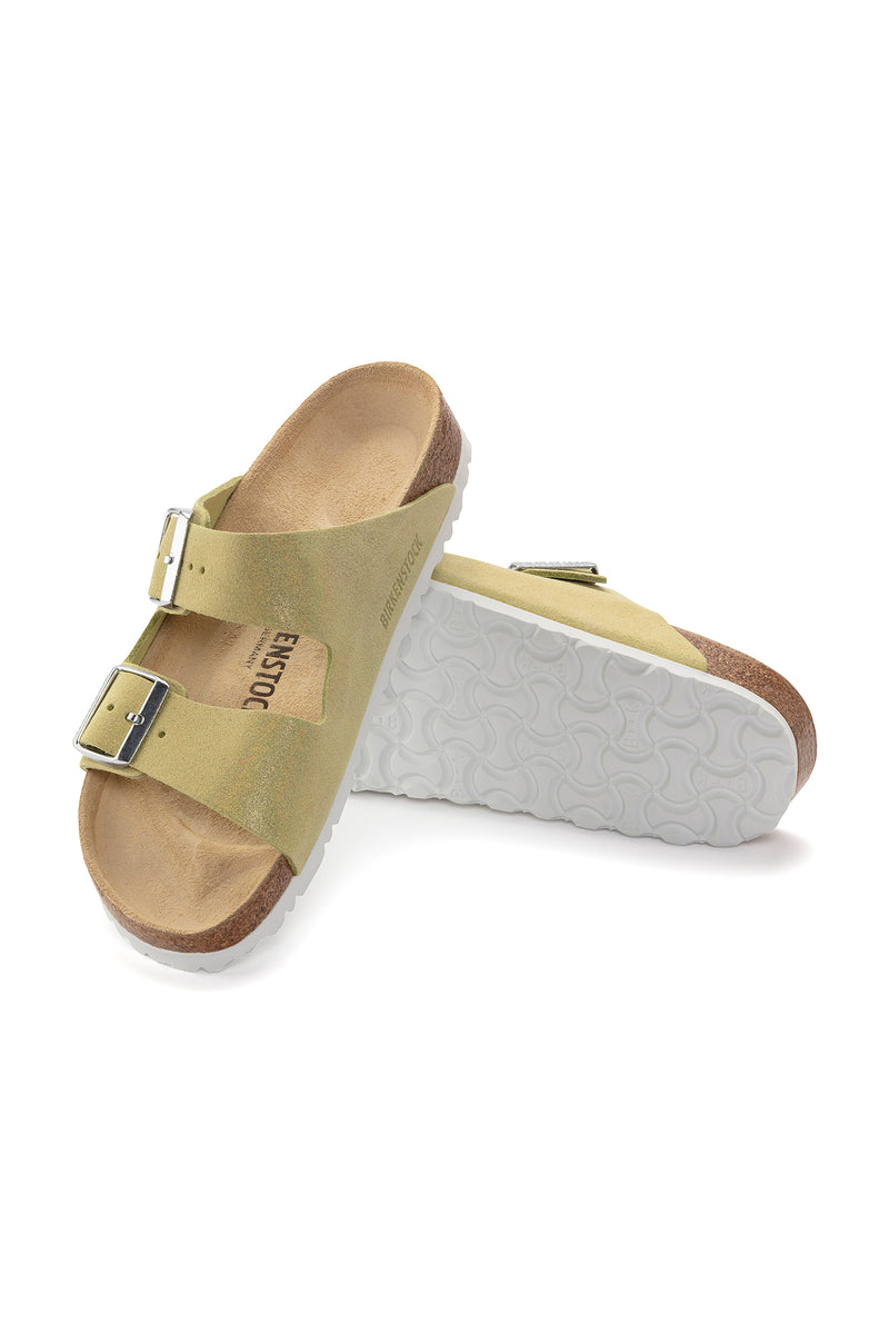 WOMEN'S SOFT BED ARIZONA SUEDE BIRKENSTOCK in POPCORN additional image 2