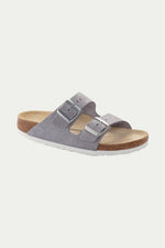 WOMEN'S ARIZONA ORIGINAL SHIMMERING PURPLE SUEDE SANDAL in PURPLE FOG