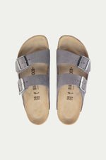 WOMEN'S ARIZONA ORIGINAL SHIMMERING PURPLE SUEDE SANDAL in PURPLE FOG additional image 3