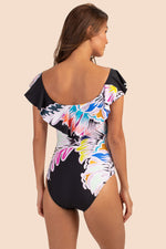 SEYCHELLES OFF SHOULDR 1 PIECE in MULTI additional image 1
