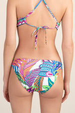 PARADISE PLUME TAB-SIDE SWIM BOTTOM in MULTI additional image 1