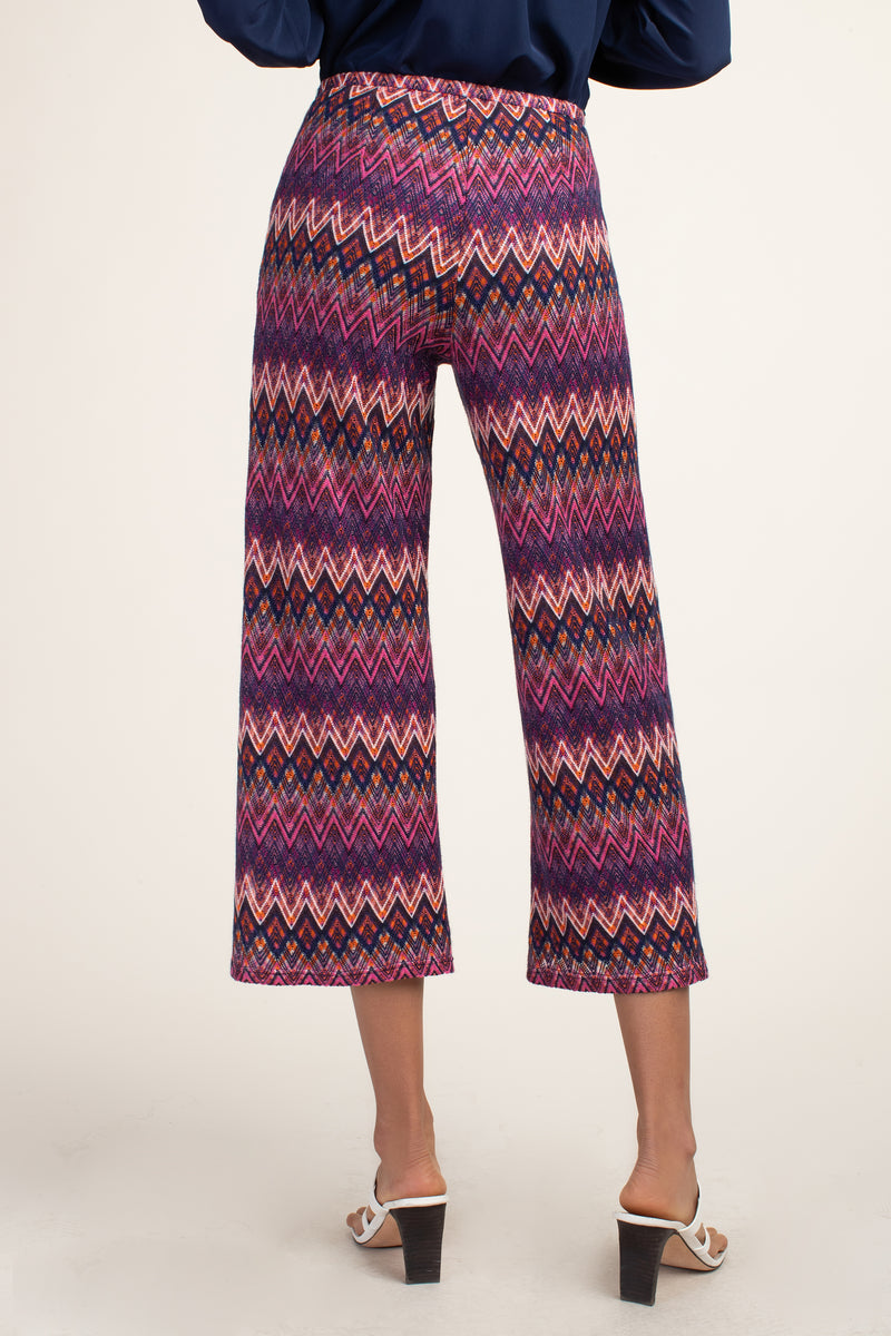CROP PENELOPE PANT in MULTI additional image 1