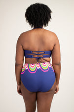 RAINBOW SWIRL PLUS HIGH WAIST in RAINBOW SWIRL PLUS HIGH WAIST additional image 1