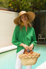 RAFFIA FLOWER TOTE in TAN NEUTRAL additional image 5