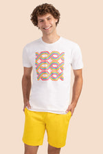 PRIDE TEE in WHITE