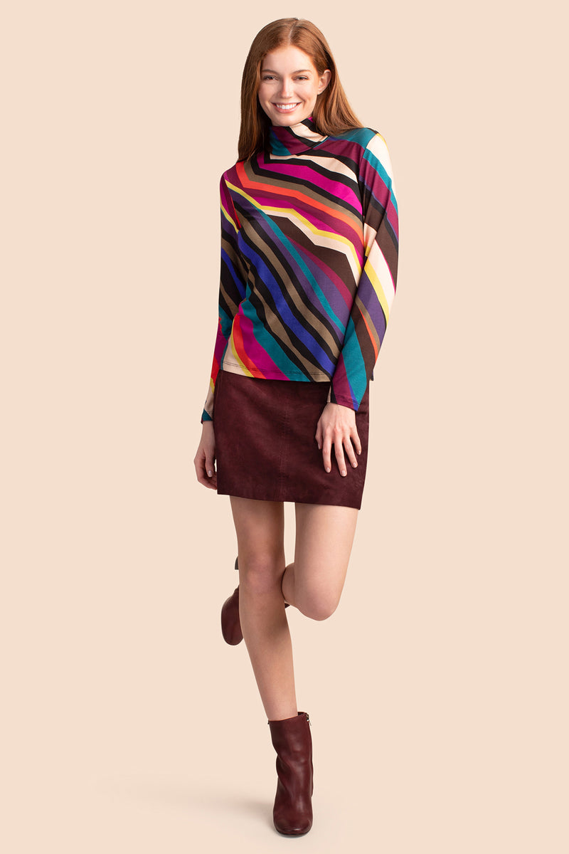 VIRTUAL SKIRT in RADICCHIO additional image 7