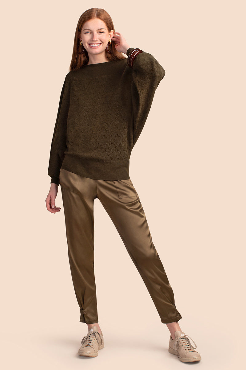HALIMA 2 SWEATER in CYPRESS GREEN additional image 8