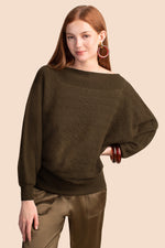 HALIMA 2 SWEATER in CYPRESS GREEN additional image 5