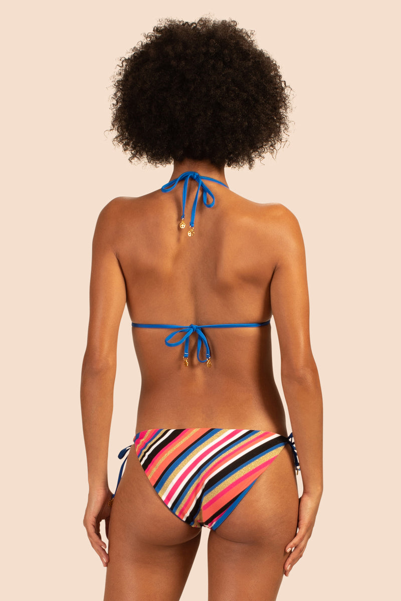 LUX PIQUE STRIPE TIE SIDE BOTTOM in MULTI additional image 3