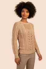 BANYAN SWEATER in CAMEL NEUTRAL additional image 8