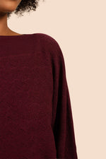 HALIMA 2 SWEATER in AMARANTH additional image 13