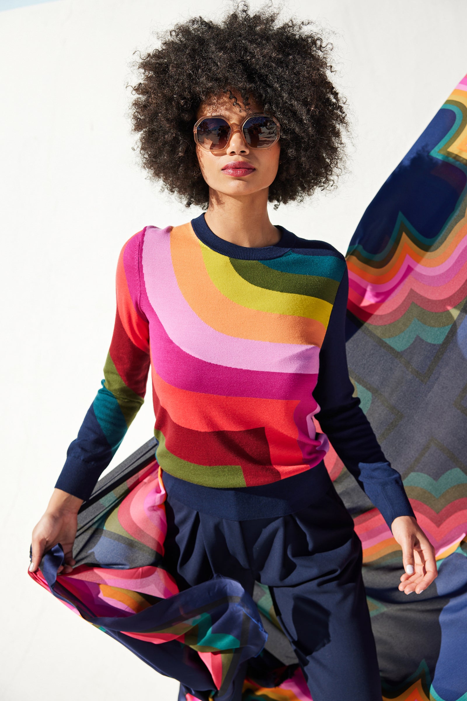 Trina turk sweater outlet
