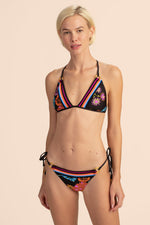ELECTRIC REEF TRIANGLE BRA in MULTI