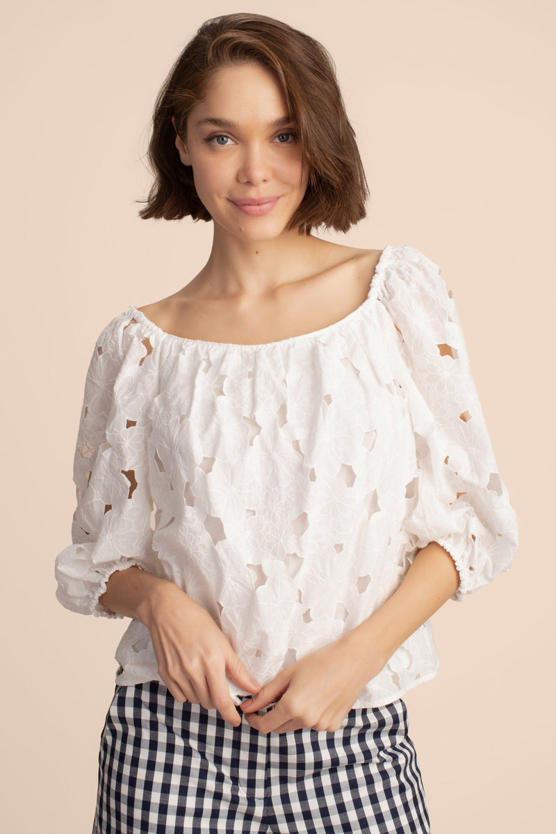 THIA TOP in WHITEWASH