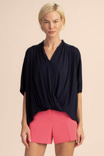 CONCOURSE TOP in INDIGO