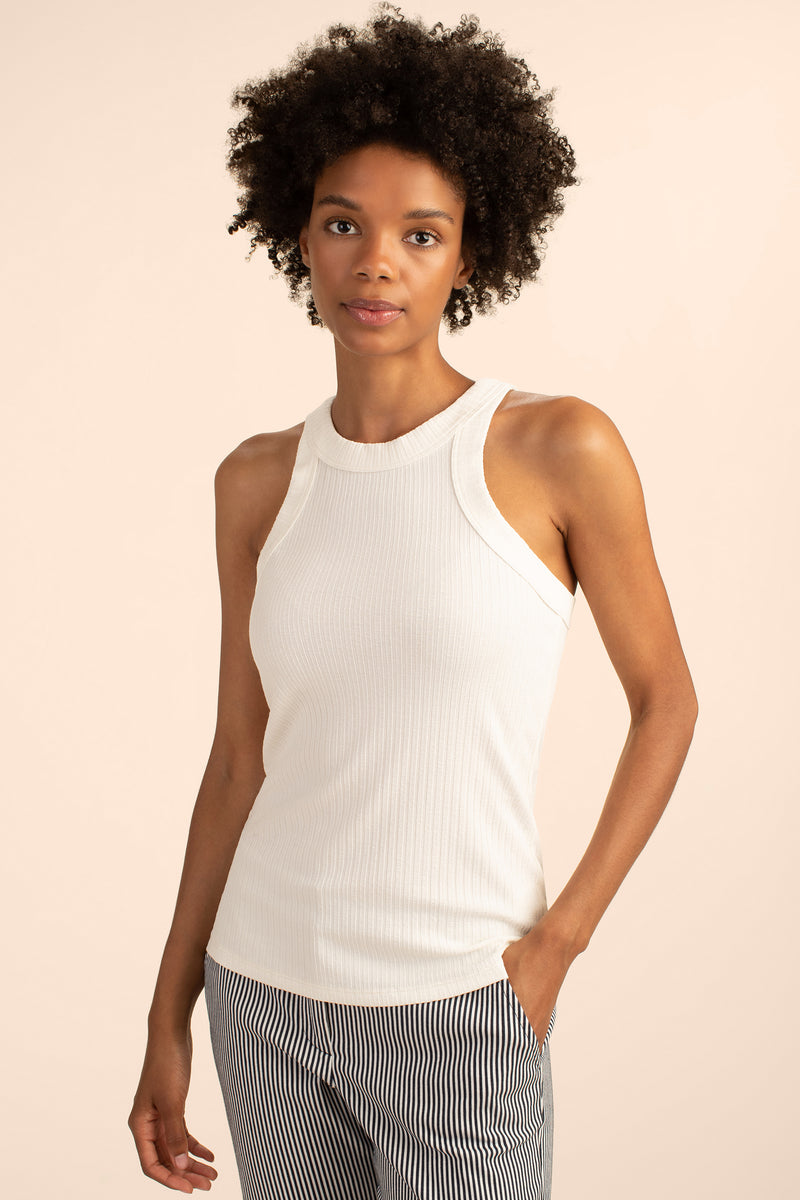 CONTINENTAL TANK in IVORY
