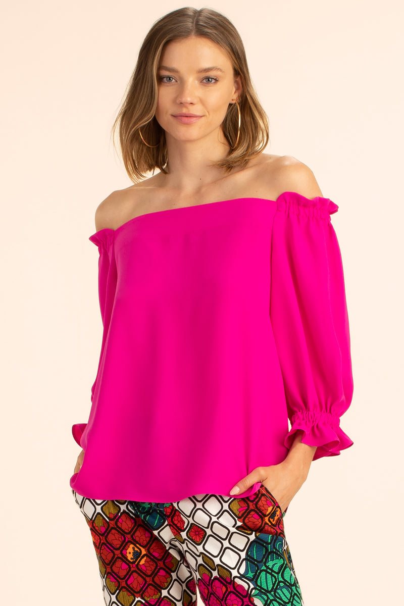 EQUINOX TOP in TRINA PINK
