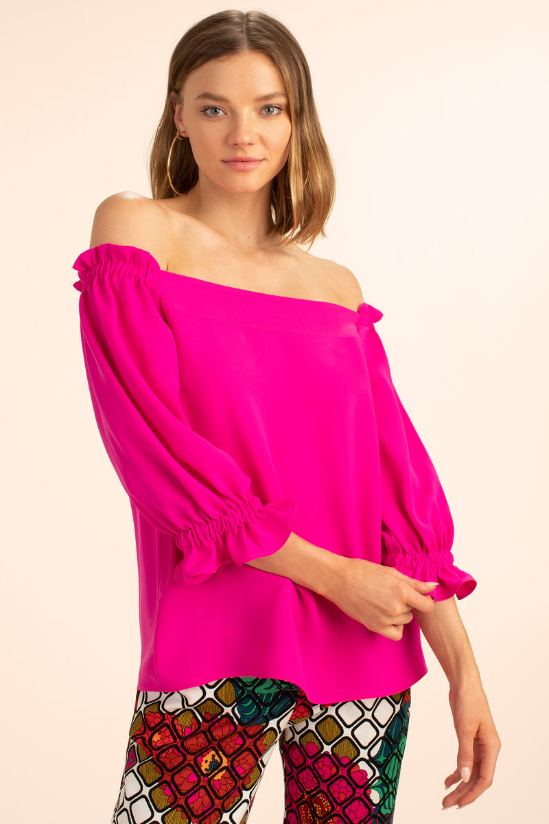 EQUINOX TOP in TRINA PINK additional image 5