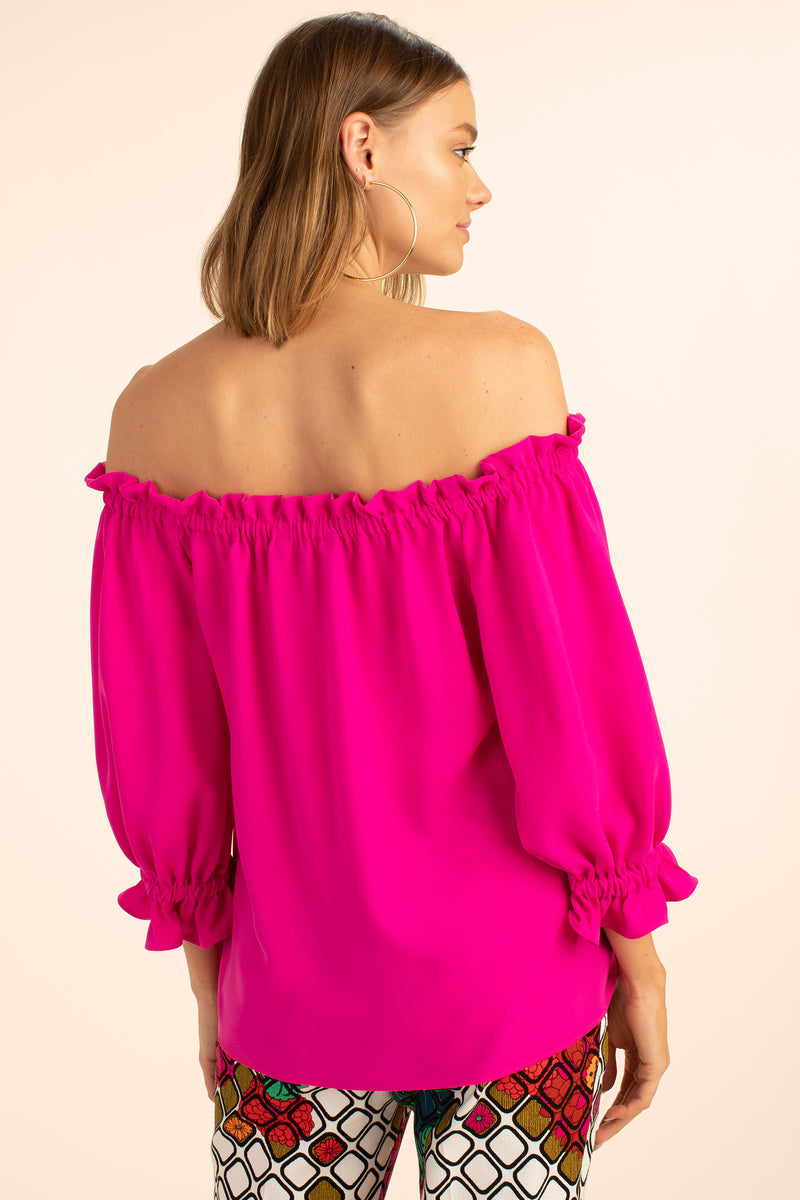 EQUINOX TOP in TRINA PINK additional image 1