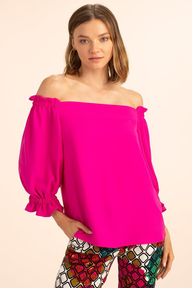 EQUINOX TOP in TRINA PINK additional image 4
