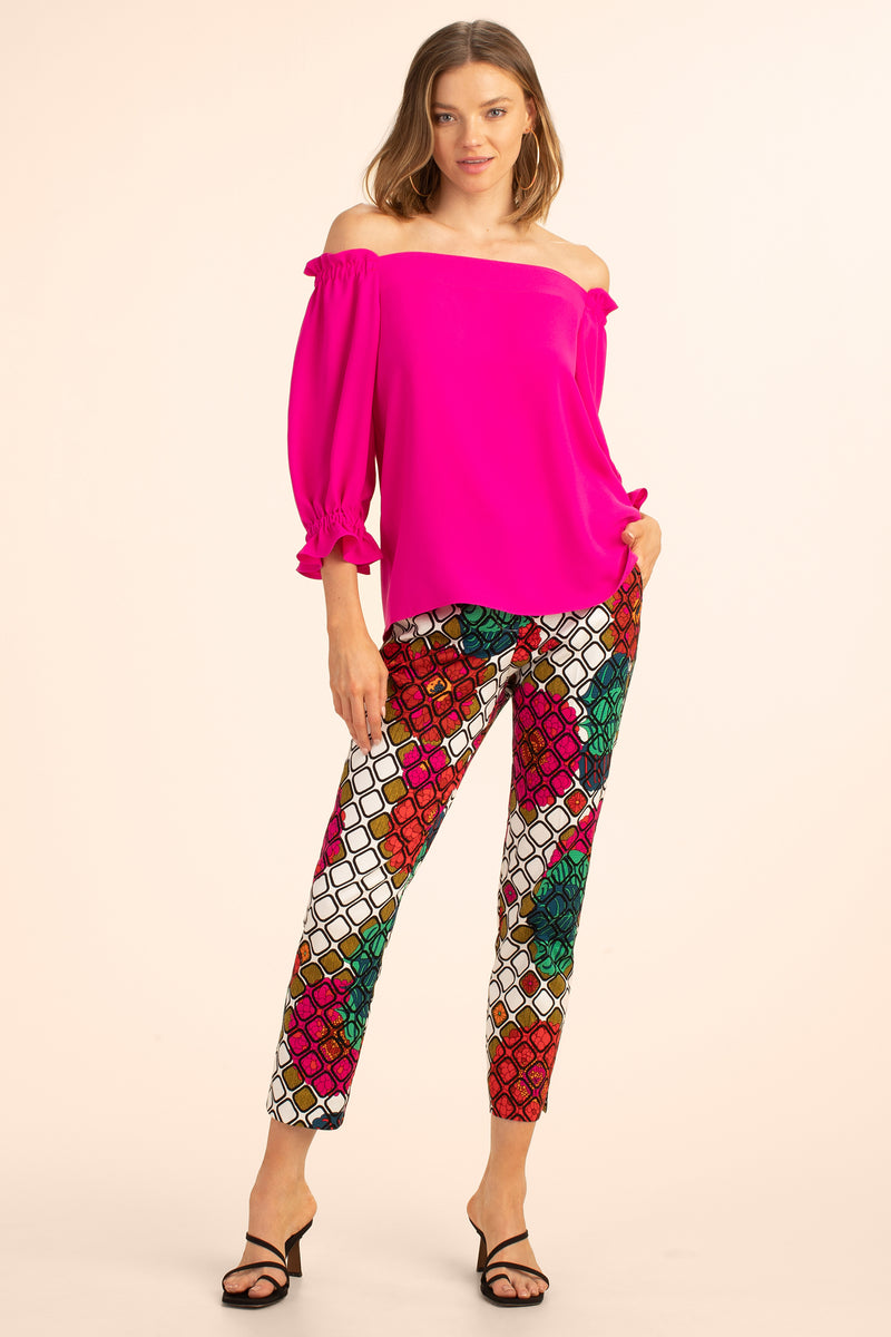 EQUINOX TOP in TRINA PINK additional image 3