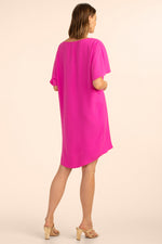 ISLET DRESS in PINK SALAMANDER additional image 1