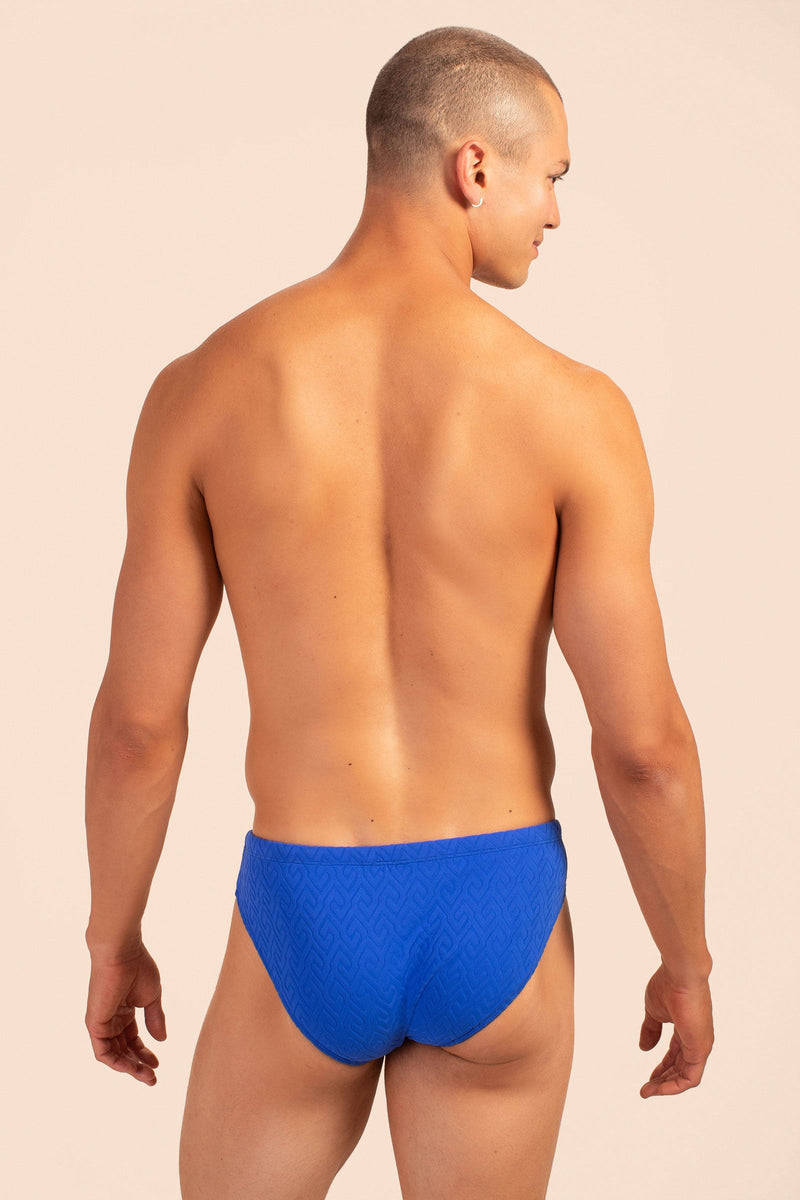 LAGOS SWIM BRIEF in ELECTRIC BLUE BLUE additional image 1