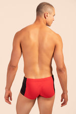 SOUTHPORT SWIM TRUNK in RED additional image 1