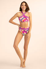 SEVILLA HIGH WAIST SWIM BOTTOM in MULTI additional image 3